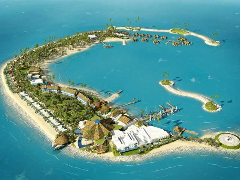 Man made Banana Island set for Qatar Middle East Architect