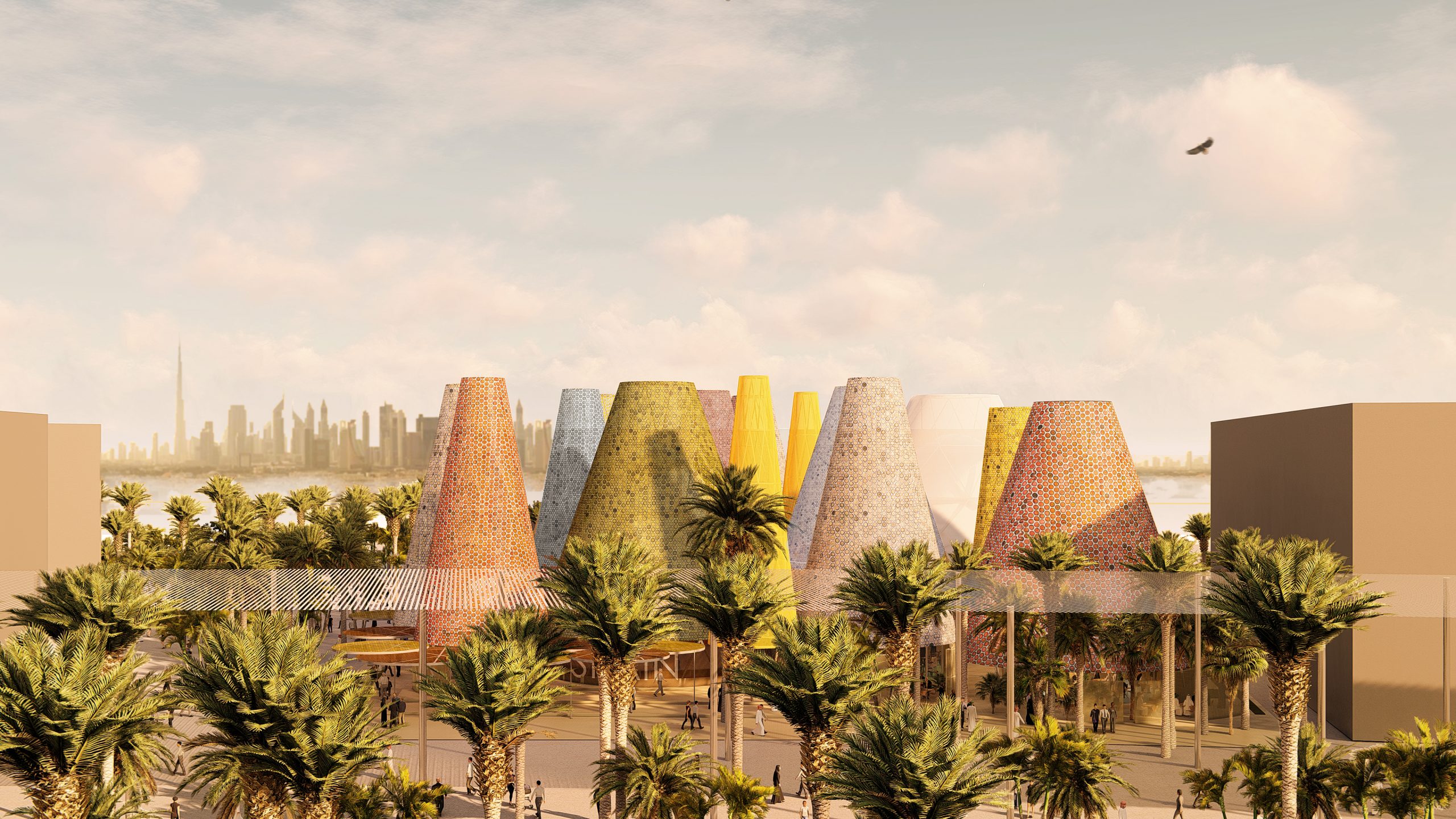 Spanish Pavilion At Expo 2020 Features A Series Of Recyclable Domes   IMG05 VISTA LEJANA 2 1 Scaled 