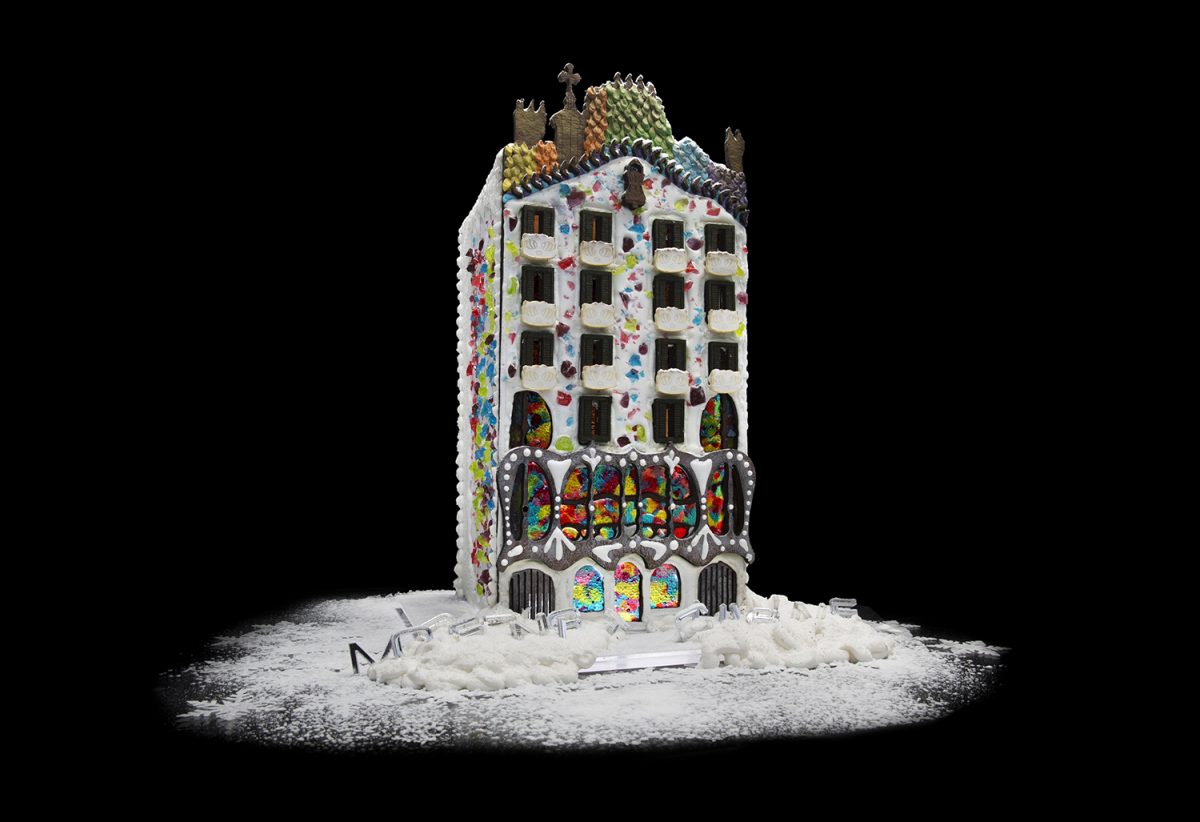 Gaudi inspired festive gingerbread house - Middle East Architect