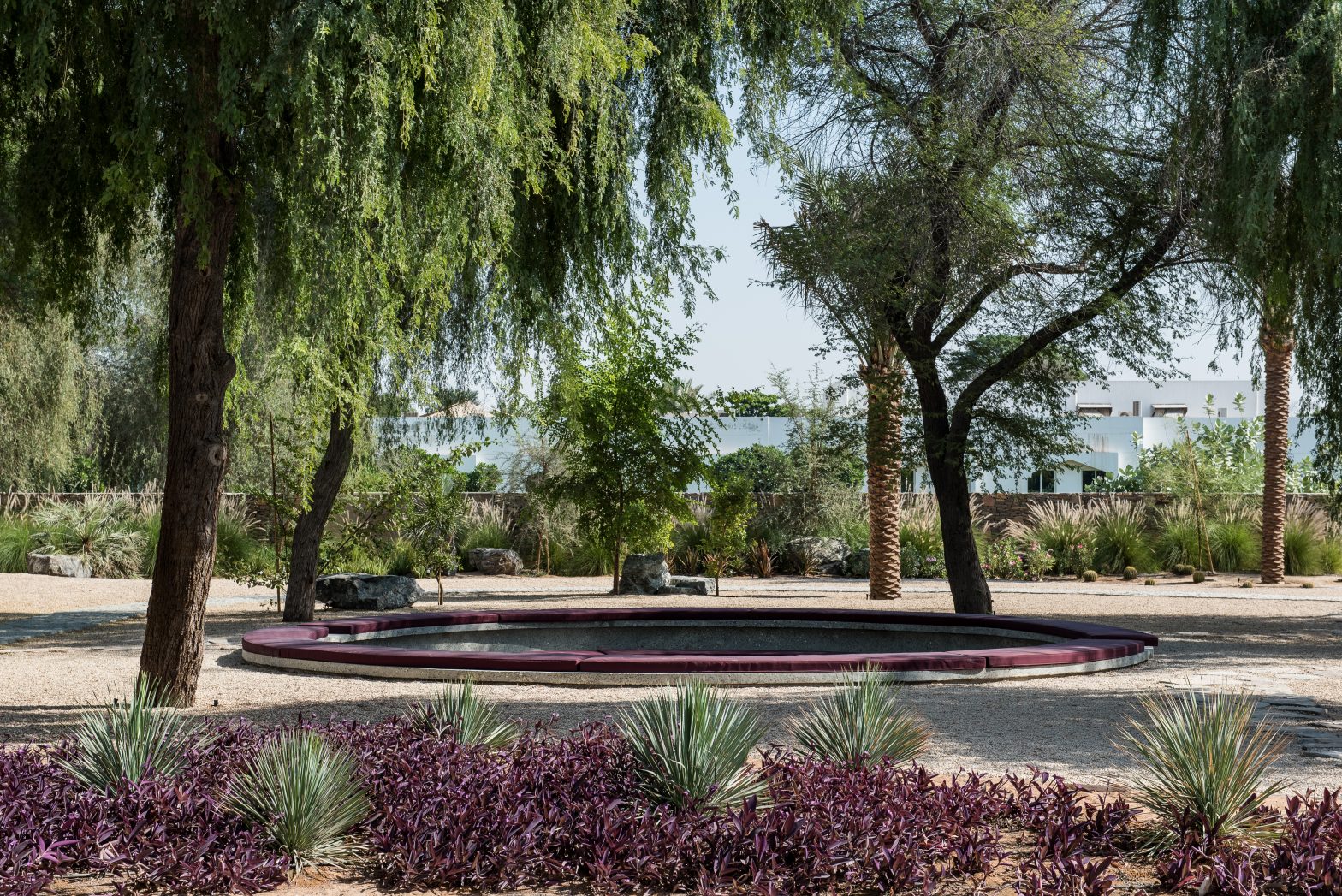 A public space in Dubai designed by Loci reinterprets the Japanese rock ...