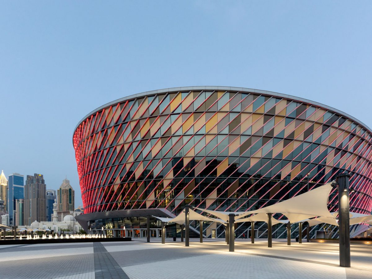 Populous Designed Coca Cola Arena Opens In Dubai Middle East Architect