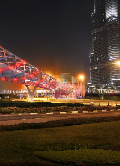 Futuristic footbridge set for Downtown Dubai - Middle East Architect