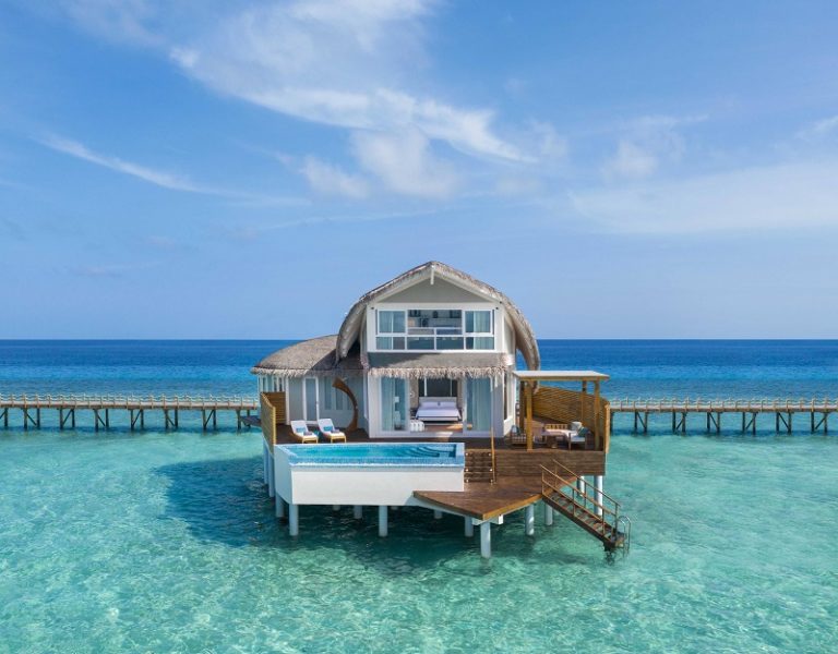 The Duplex Villas at JW Marriott Maldives Resort & Spa provide a luxury ...