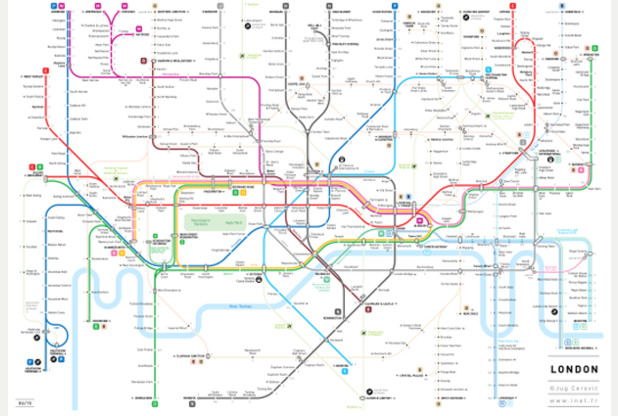 London’s Tube map redesigned by architect - , Insight, - MEA