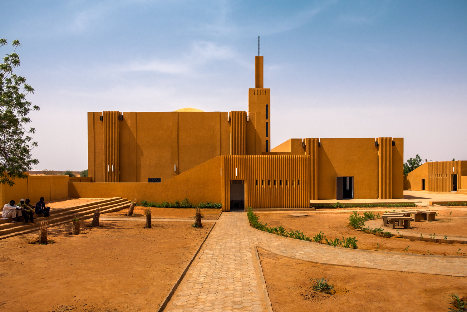 Diagrams Of Niger S Bayt Al Hikma Inspired Mosque And Library     Featured Image 